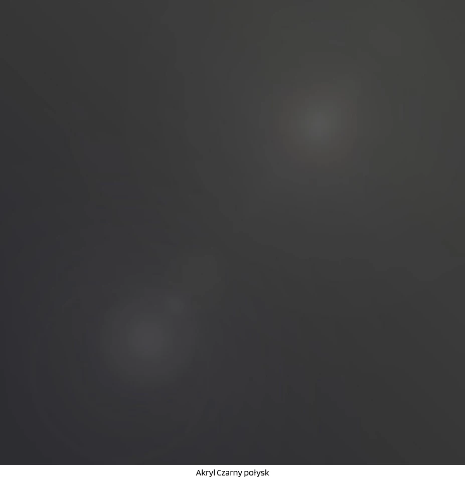 Kolor płyty meblowej czarny połysk